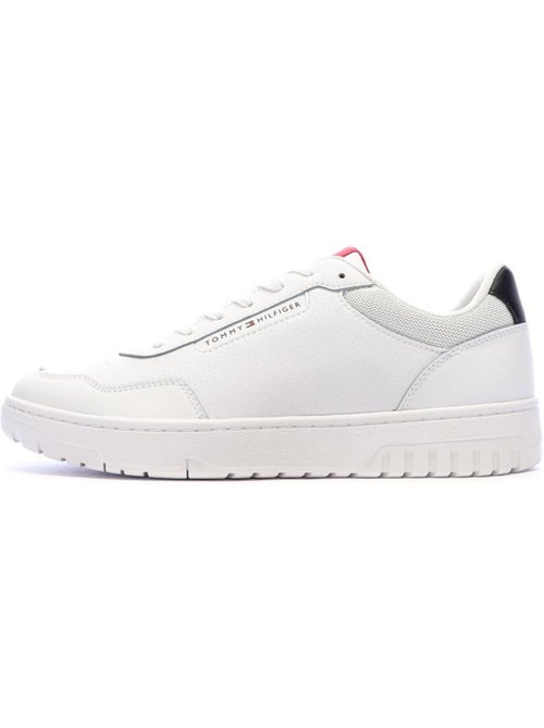 Tommy hilfiger core witte heren sneakers - Kiabi Tommy hilfiger core witte heren sneakers - Kiabi