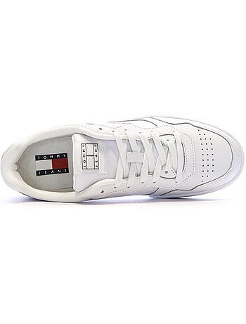 Tommy hilfiger cupsole heren sneakers wit