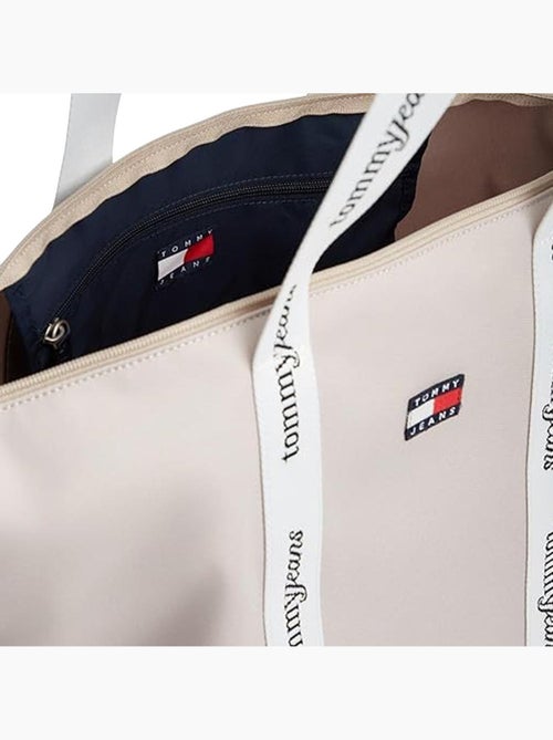 Tommy Hilfiger Daily Beige Dames Handtas - Kiabi Tommy Hilfiger Daily Beige Dames Handtas - Kiabi