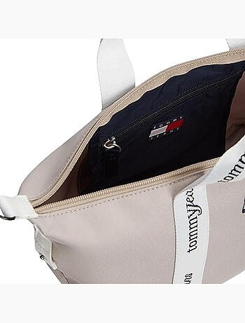 Tommy hilfiger daily mini beige dames crossbody tas