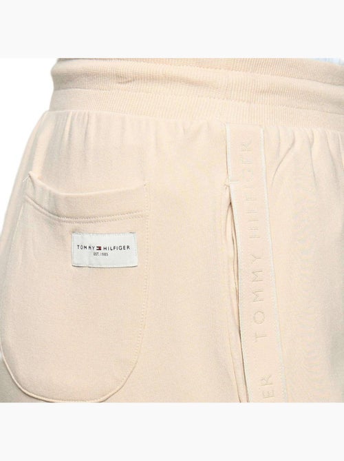 Tommy hilfiger dames beige modal pantalon - Kiabi