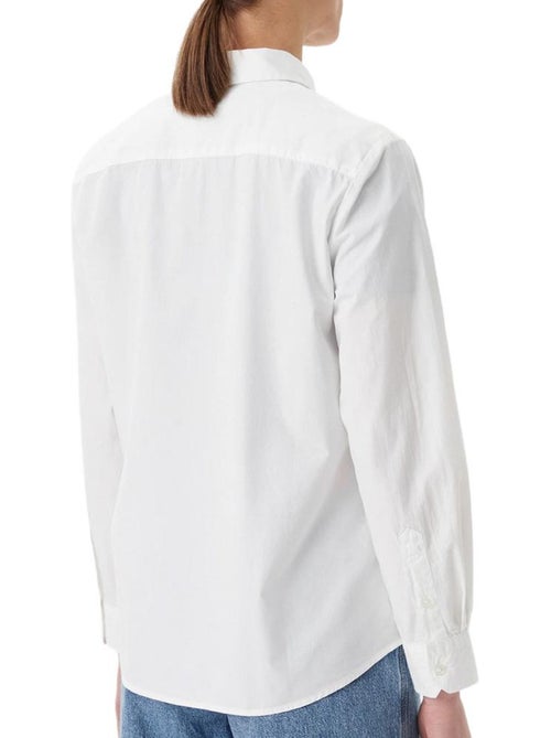 Tommy Hilfiger Dames Blouse met Witte Pinstripe - Kiabi Tommy Hilfiger Dames Blouse met Witte Pinstripe - Kiabi