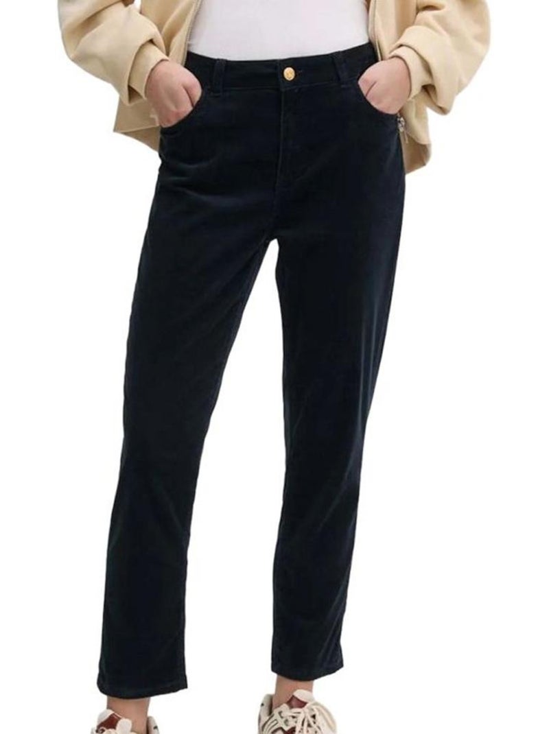 Tommy Hilfiger Dames Corduroy Jeans Marineblauw Marineblauw - Kiabi