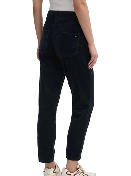 Tommy Hilfiger Dames Corduroy Jeans Marineblauw - Kiabi Tommy Hilfiger Dames Corduroy Jeans Marineblauw - Kiabi