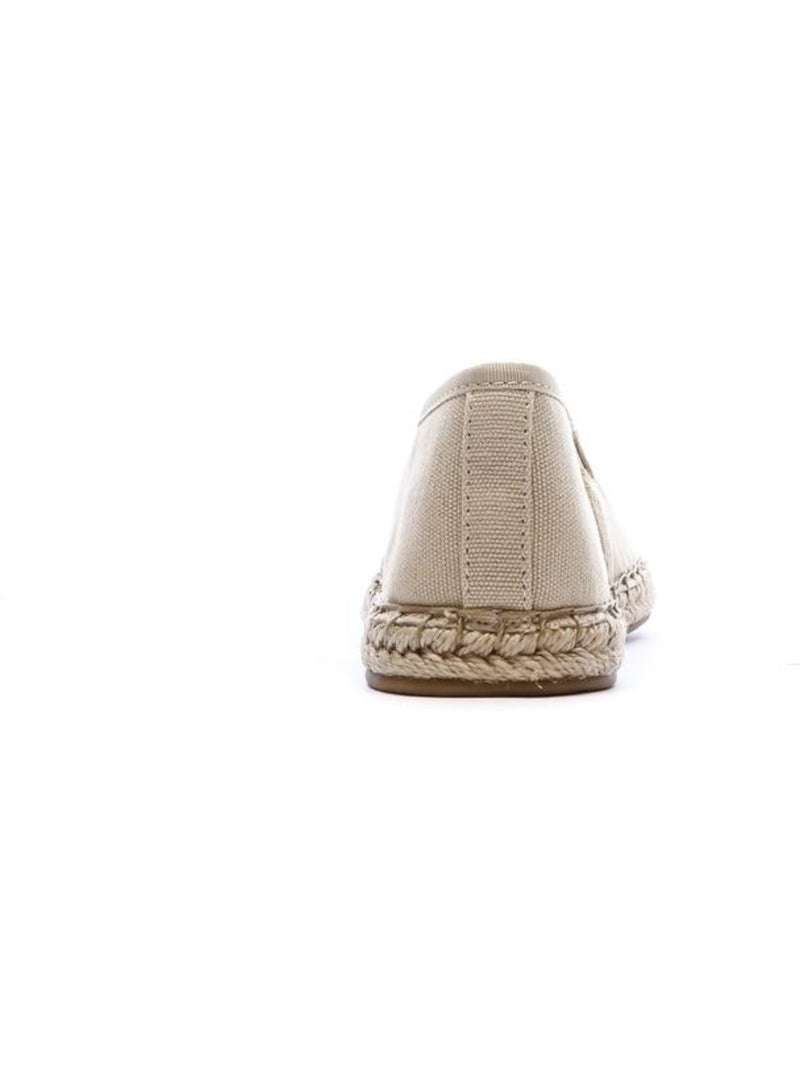 Tommy hilfiger dames espadrilles beige flag canvas Beige - Kiabi