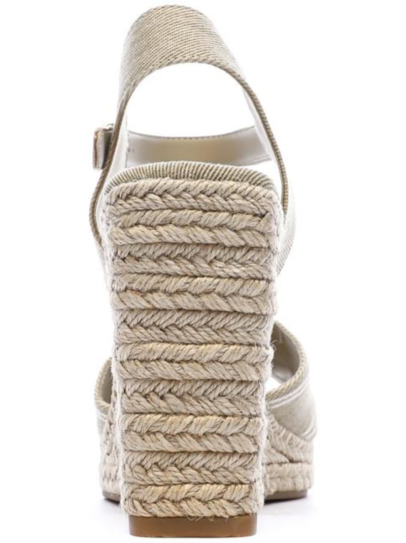 Tommy Hilfiger Dames Espadrilles met sleehak Beige Beige - Kiabi