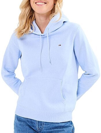 Tommy hilfiger dames hoodie blauw - flag1