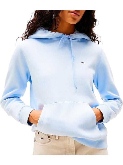 Tommy hilfiger dames hoodie blauw - flag1 - Kiabi Tommy hilfiger dames hoodie blauw - flag1 - Kiabi