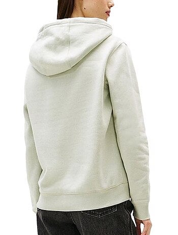 Tommy hilfiger dames hoodie lichtgroen met vlaglogo