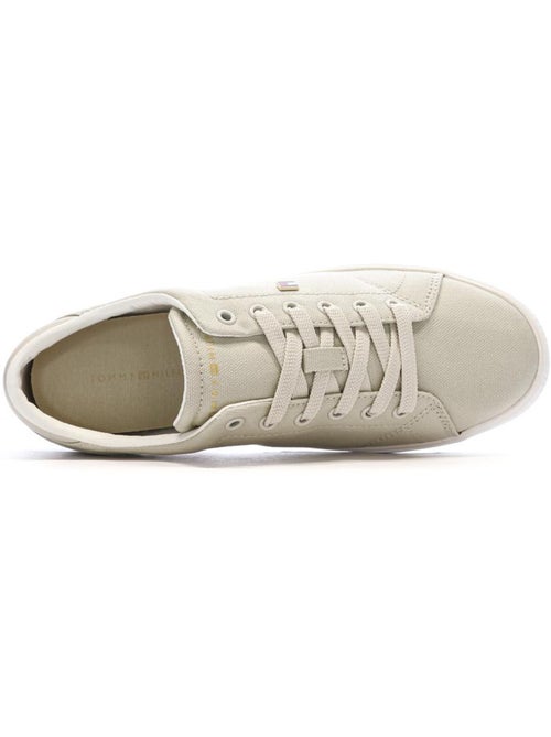 Tommy hilfiger dames lage sneakers beige - Kiabi Tommy hilfiger dames lage sneakers beige - Kiabi