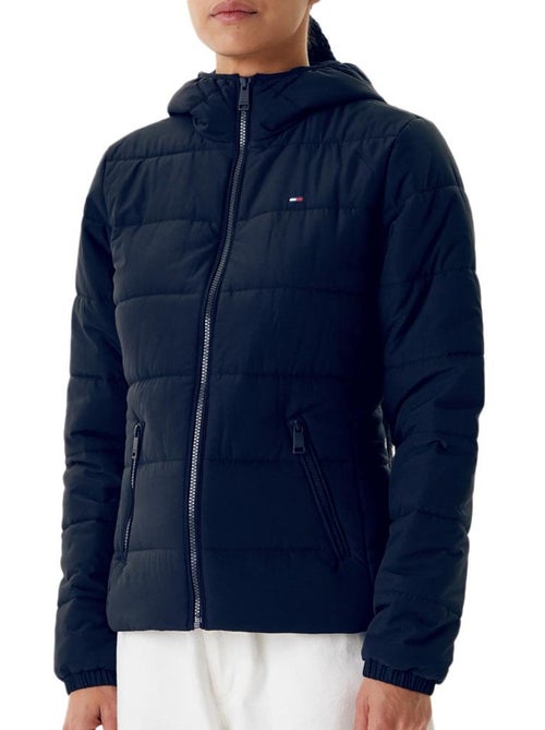 Tommy Hilfiger Dames Marineblauwe Donsjas DW0DW20959 - Kiabi Tommy Hilfiger Dames Marineblauwe Donsjas DW0DW20959 - Kiabi