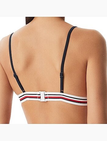 Tommy hilfiger dames marineblauwe triangel bikinitop
