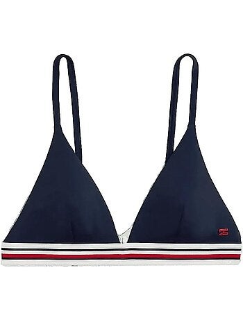 Tommy hilfiger dames marineblauwe triangel bikinitop