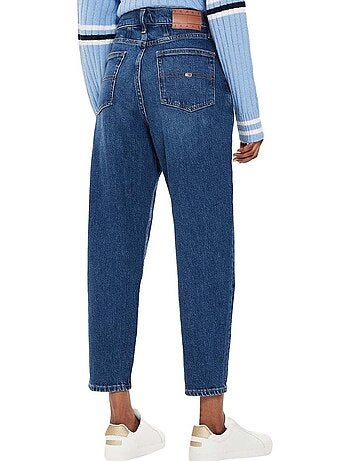 Tommy hilfiger dames mom jeans blauw dw0dw19244