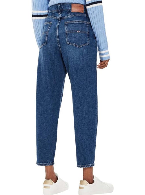 Tommy Hilfiger Dames Mom Jeans Blauw DW0DW19244 - Kiabi Tommy Hilfiger Dames Mom Jeans Blauw DW0DW19244 - Kiabi