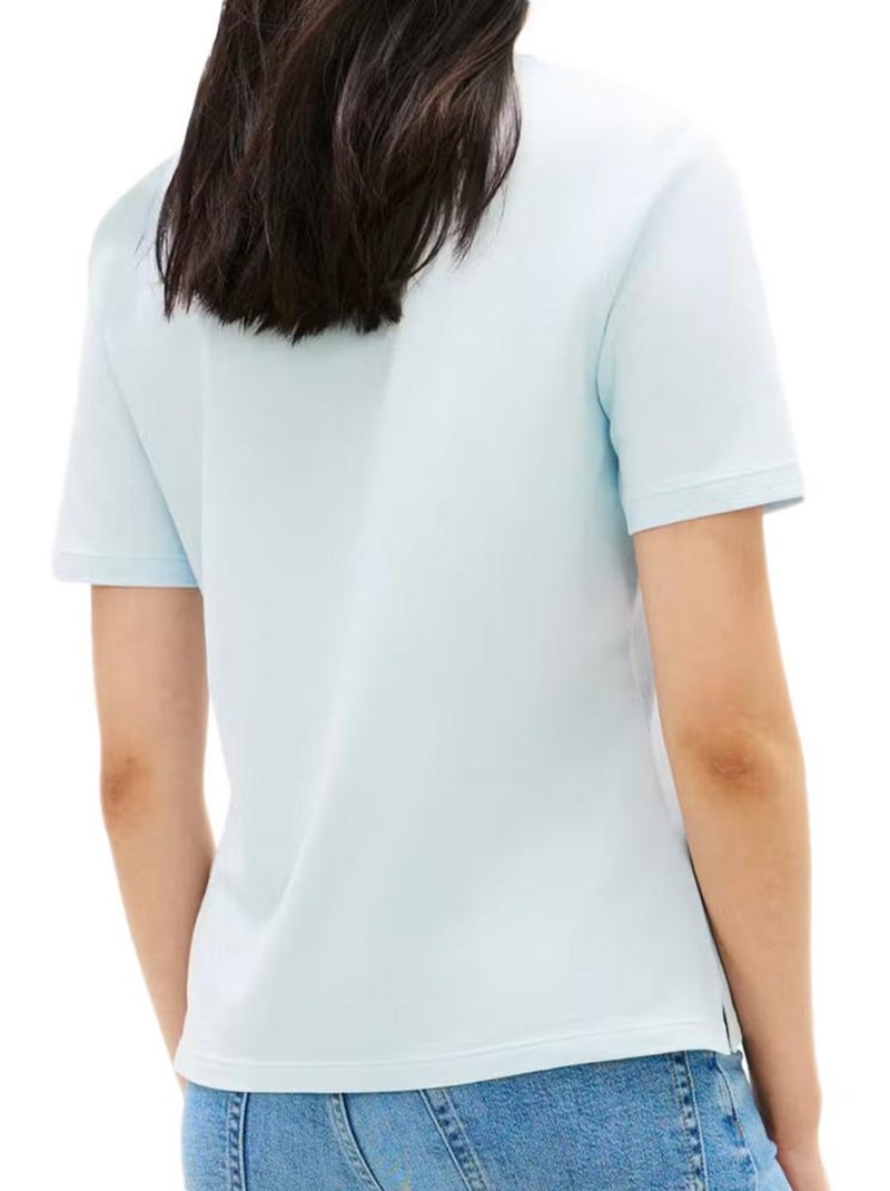 Tommy hilfiger dames polo lichtblauw cyr Blauw - Kiabi