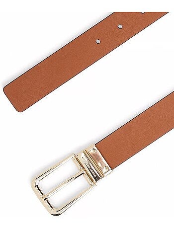 Tommy hilfiger dames riem omkeerbaar zwart/bruin libre 3.0
