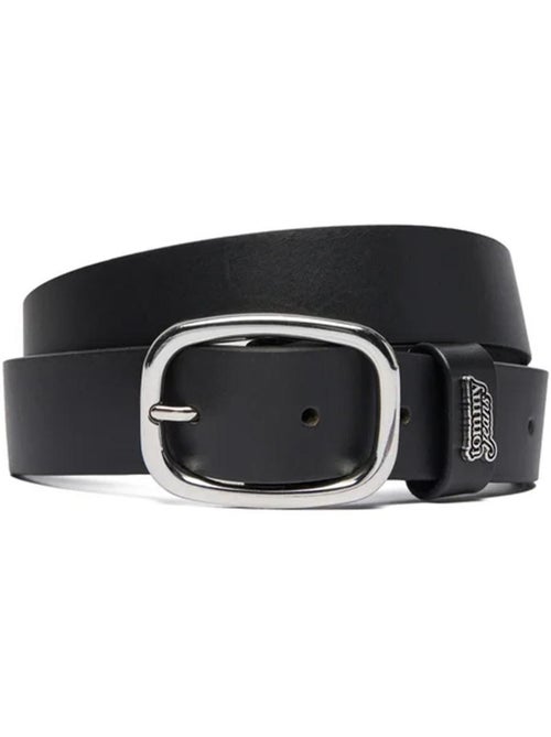 Tommy hilfiger dames riem zwart tjw oval 3.0 - Kiabi