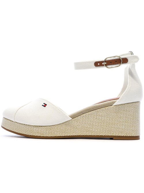Tommy Hilfiger Dames Sandalen Wit FW0FW08657 - Kiabi Tommy Hilfiger Dames Sandalen Wit FW0FW08657 - Kiabi