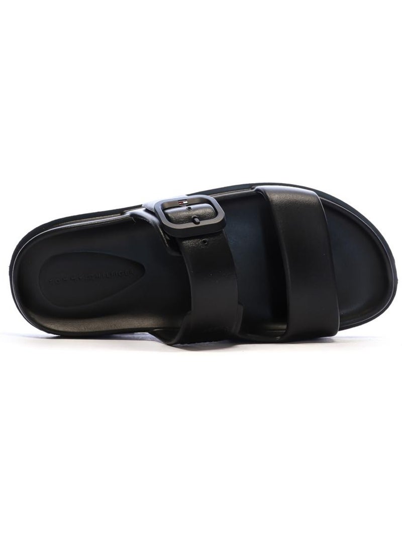 Tommy hilfiger dames sandalen zwart - light double Zwart - Kiabi