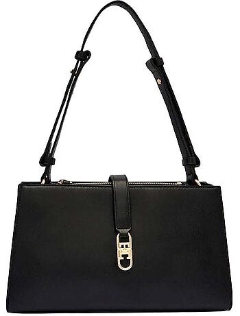 Tommy hilfiger dames schoudertas zwart - th libre