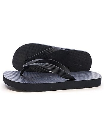 Tommy hilfiger dames teenslippers blauw/wit en0en02447