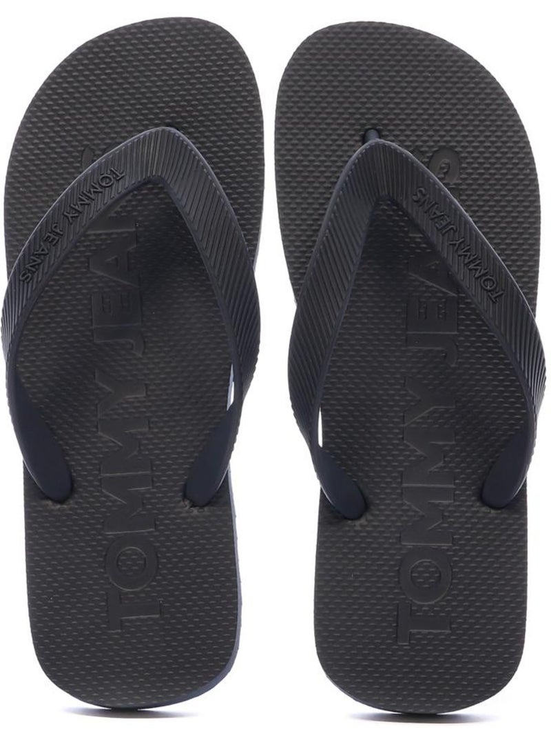 Tommy Hilfiger Dames Slippers EN0EN02447 Marineblauw - Kiabi
