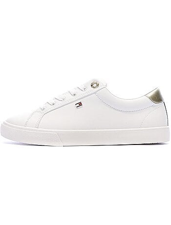 Tommy hilfiger dames sneakers wit/zilver