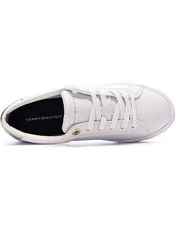 Tommy hilfiger dames sneakers wit/zilver