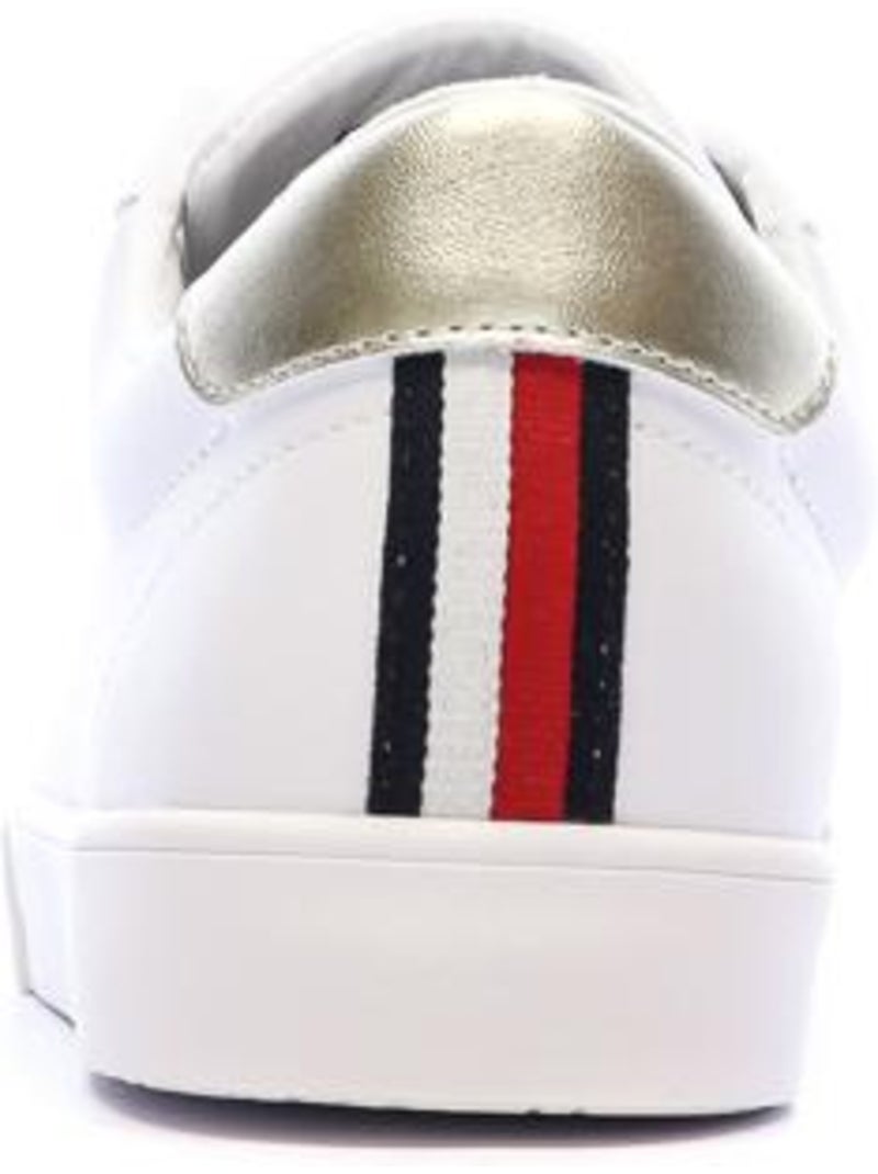Tommy hilfiger dames sneakers wit/zilver Wit - Kiabi