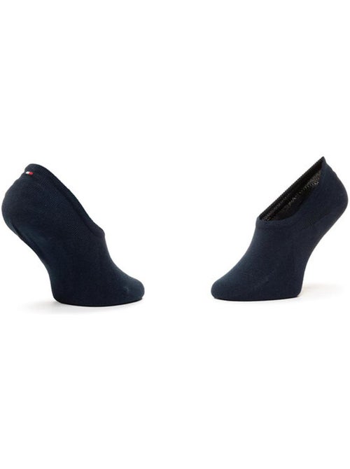 Tommy Hilfiger Dames Sokken Marine - 2-Pack - Kiabi Tommy Hilfiger Dames Sokken Marine - 2-Pack - Kiabi