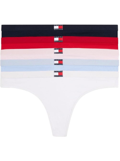 Tommy hilfiger dames strings 5-pack 05751 - Kiabi
