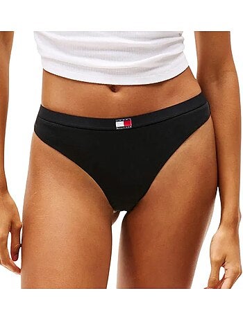 Tommy Hilfiger Dames Strings Zwart - 5-Pack