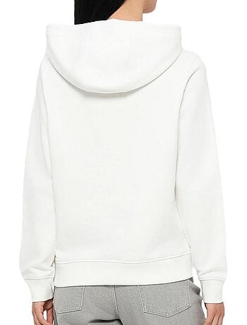 Tommy hilfiger donkerroze dames sweatshirt met logo