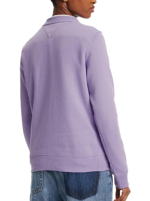 Tommy Hilfiger Dames Sweatshirt Paars met Vlaglogo - Kiabi Tommy Hilfiger Dames Sweatshirt Paars met Vlaglogo - Kiabi