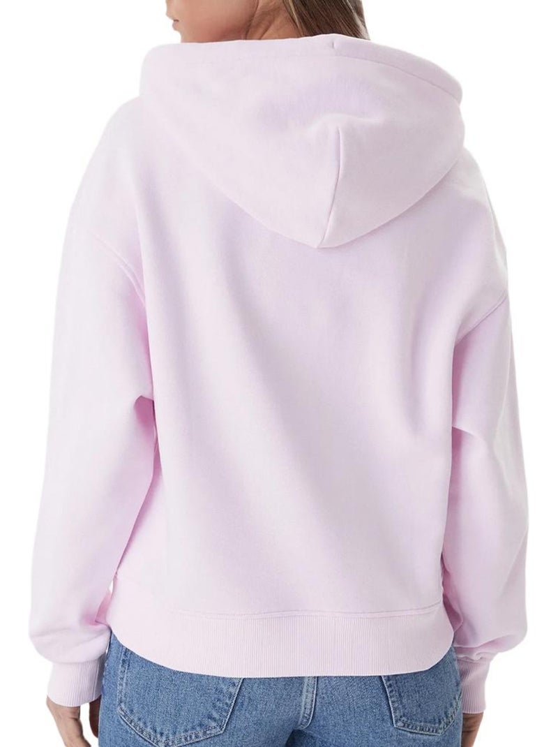 Tommy hilfiger dames sweatshirt roze met badges Roze - Kiabi