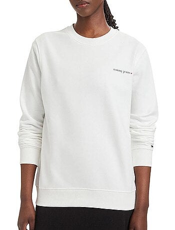 Tommy hilfiger dames sweatshirt wit dw0dw22829