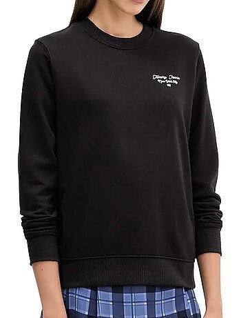 Tommy hilfiger dames sweatshirt zwart 21960