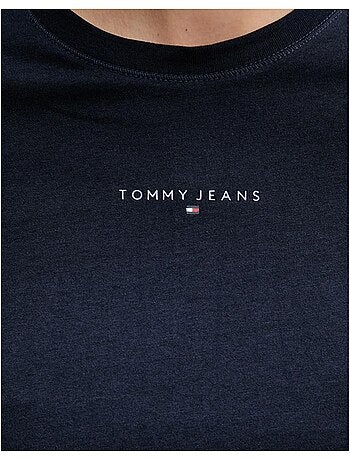Tommy hilfiger dames t-shirt marineblauw linears