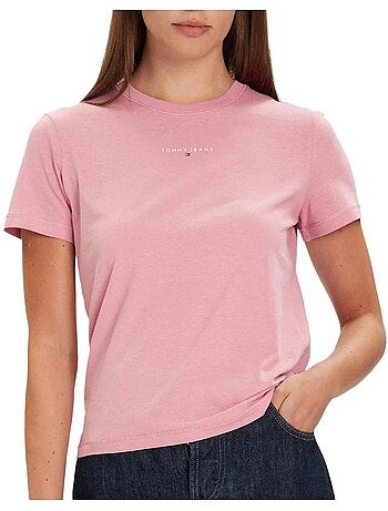 Tommy hilfiger dames t-shirt marineblauw linears