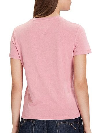 Tommy hilfiger dames t-shirt marineblauw linears