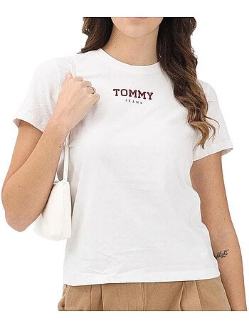 Tommy hilfiger dames t-shirt wit tjw reg essential lo