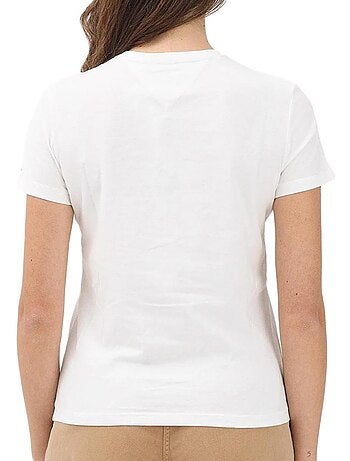 Tommy hilfiger dames t-shirt wit tjw reg essential lo