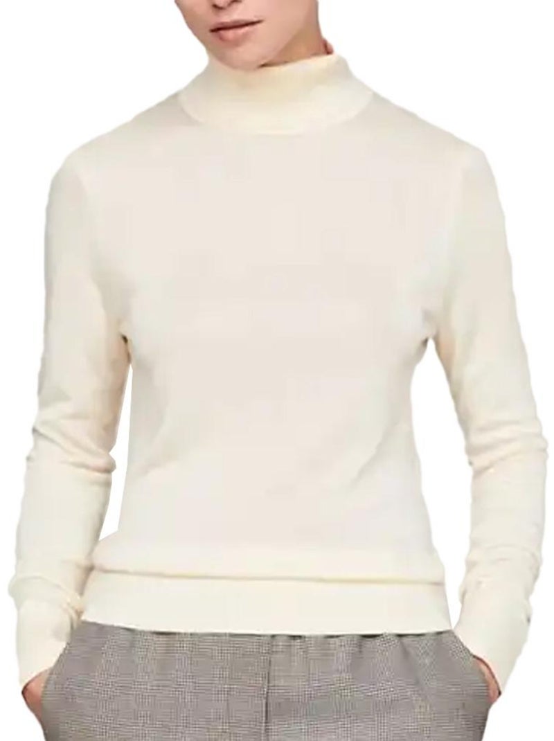 Tommy Hilfiger Dames Trui Ecru WW0WW40982 Ecru - Kiabi