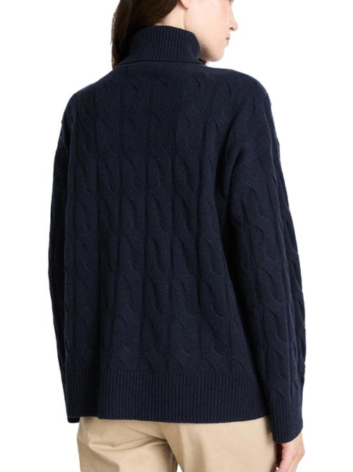 Tommy Hilfiger Dames Trui Zacht Marineblauw - Kiabi Tommy Hilfiger Dames Trui Zacht Marineblauw - Kiabi