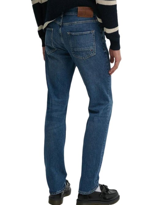 Tommy Hilfiger Denton Slim Fit Jeans voor Heren - Blauw - Kiabi Tommy Hilfiger Denton Slim Fit Jeans voor Heren - Blauw - Kiabi