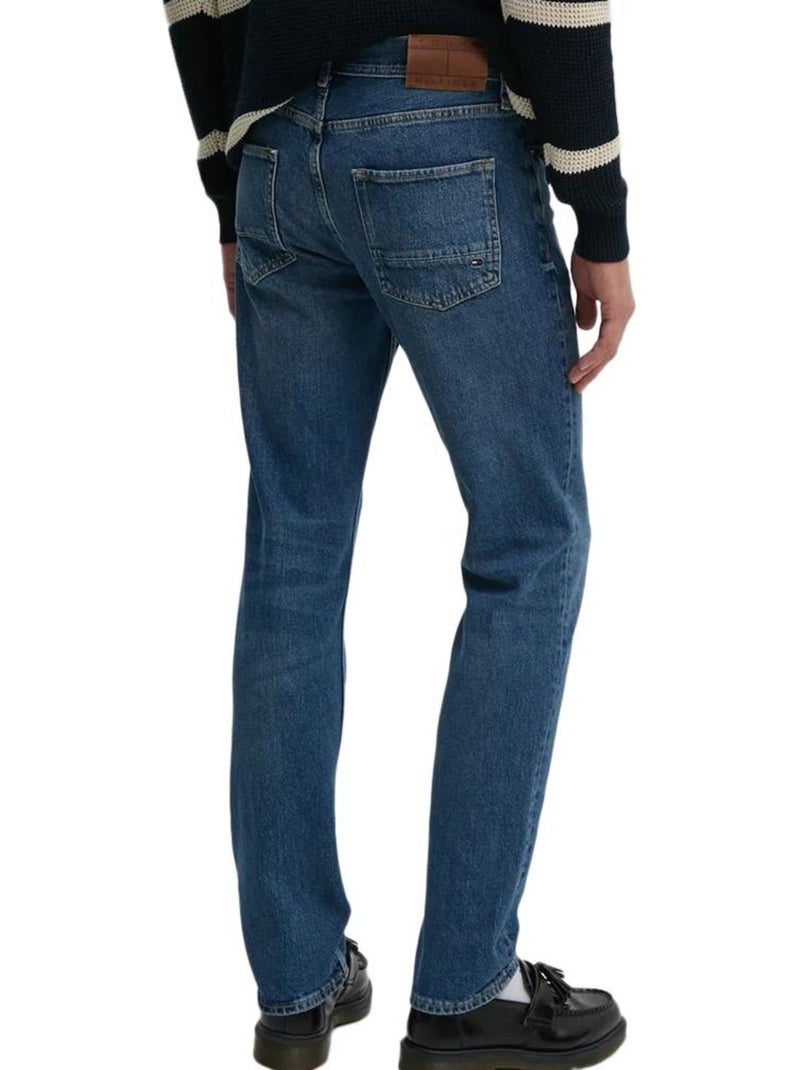 Tommy Hilfiger Denton Slim Fit Jeans voor Heren - Blauw Blauw - Kiabi