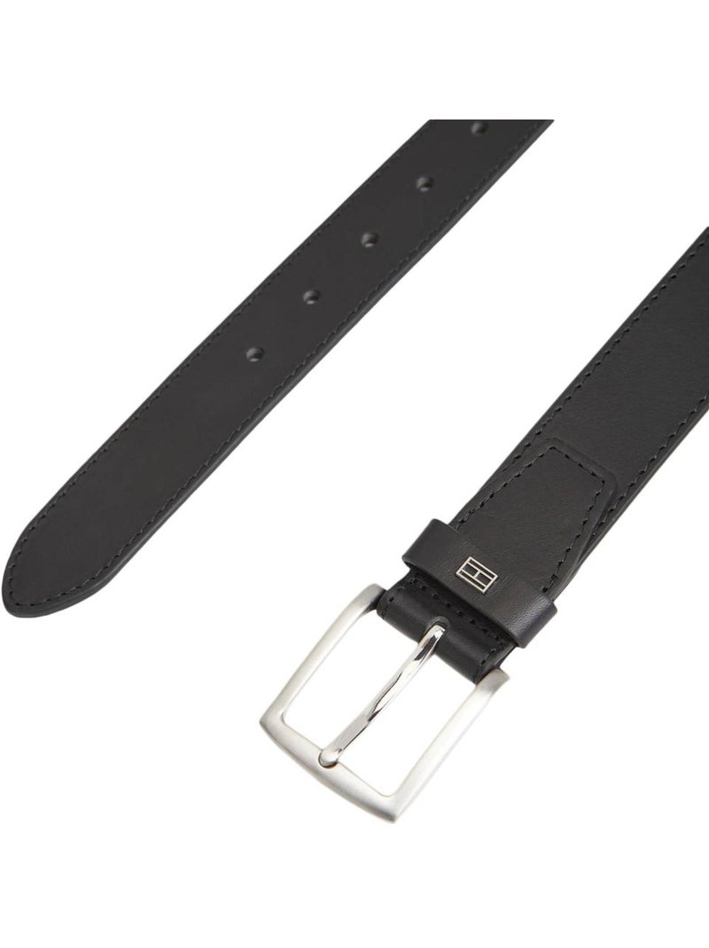 Tommy hilfiger dentones zwarte herenriem Zwart - Kiabi