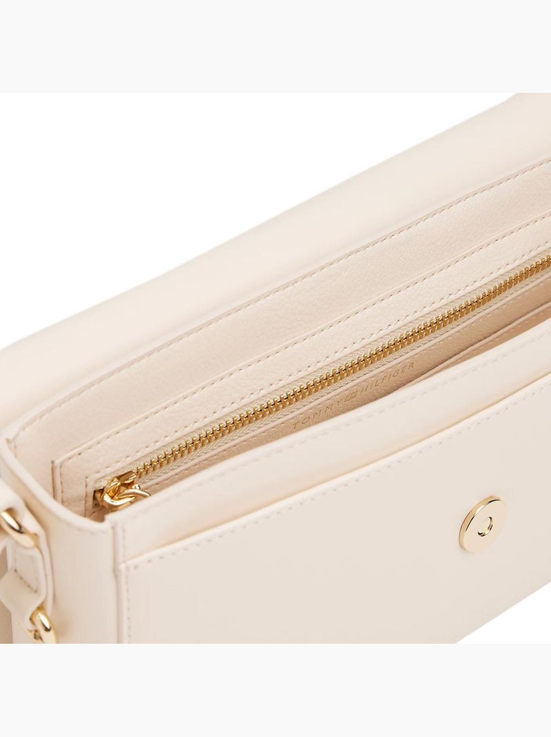 Tommy Hilfiger Distinct Conv Ecru Dames Handtas Ecru - Kiabi