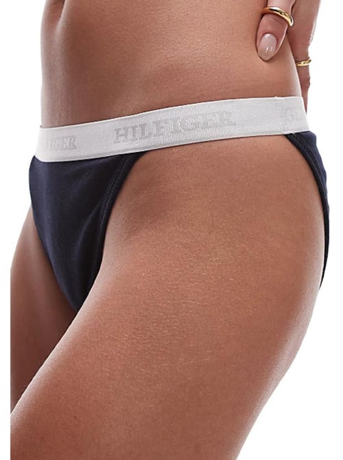 Tommy Hilfiger Donkerblauwe Culotte Broek voor Dames - Kiabi